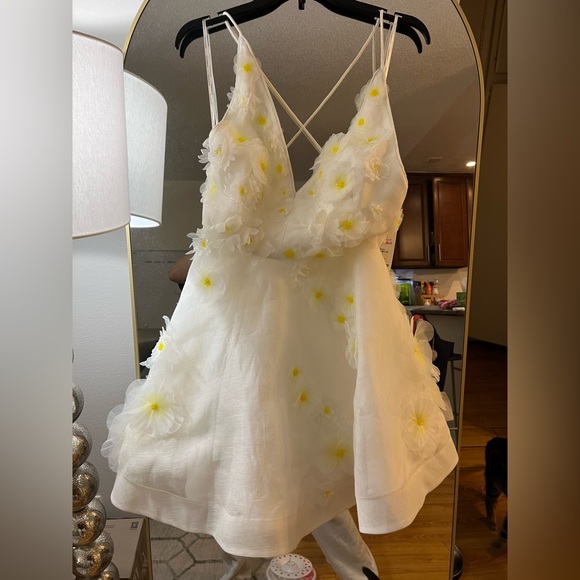 Zimmermann Matchmaker Daisy Mini Dress AU 2 / US 8 - Picture 8 of 16